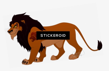 Lion King Actors Heroes - Fire Lion Guard Scar, HD Png Download, Transparent PNG