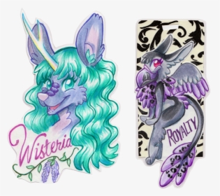Wisteria And Royalty Badges - Illustration, HD Png Download, Transparent PNG
