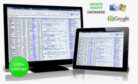 Private Equity Database - Computer Program, HD Png Download, Transparent PNG