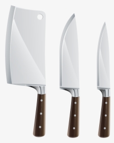 Picture Clipart Kitchen - Set Of Knives Transparent Background, HD Png Download, Transparent PNG