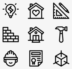 Architecture - Print Icons, HD Png Download, Transparent PNG