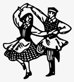 Folk Dance Silhouette