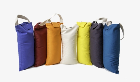 Sandbags With & Without Filling , Png Download - Leather, Transparent ...