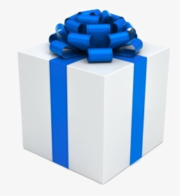 Transparent Background Blue Gift Png, Png Download, Transparent PNG