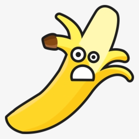 Sad Banana Clipart, HD Png Download, Transparent PNG