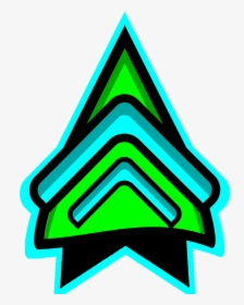 Colorful Waves Png Download - Wave Geometry Dash Png, Transparent Png, Transparent PNG