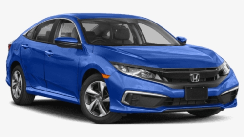 2019 Honda Civic Lx Blue, HD Png Download, Transparent PNG