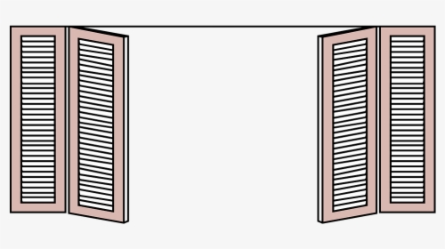 Shutters, Window, Wood, Interior, Exterior, Residential - Window Clip Art, HD Png Download, Transparent PNG
