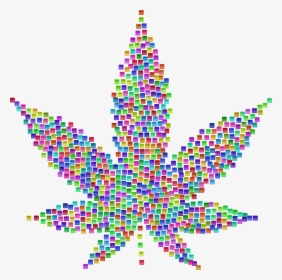 Marijuana Leaf Tiles Clip Arts - Marijuana Leaf Png Vector, Transparent Png, Transparent PNG