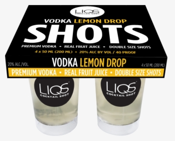 Liqs Lemon Drop Shots, HD Png Download, Transparent PNG