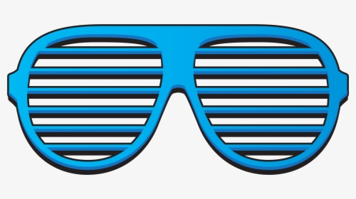Blind Blue Sunglasses Shades Shutter Window Clipart - Transparent Background Shutter Shades, HD Png Download, Transparent PNG