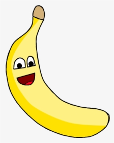 Transparent Banana Clip Art - Happy Banana, HD Png Download, Transparent PNG