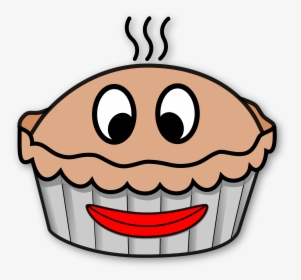 Pie Face Cartoon , Png Download - Smiling Pie Face Clipart Transparent, Png Download, Transparent PNG