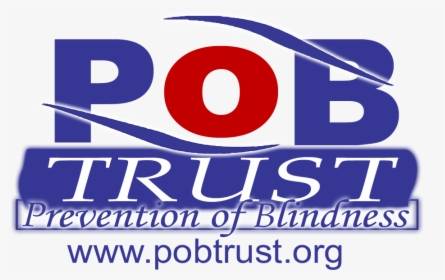 Pob Trust Logo - Prevention Of Blindness Trust, HD Png Download, Transparent PNG