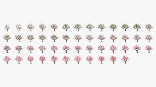 Plant Growing Sprite Sheet , Png Download - Plant Growing Sprite Sheet, Transparent Png, Transparent PNG