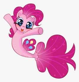 Merpony Pinkie Pie - My Little Pony Merpony, HD Png Download, Transparent PNG