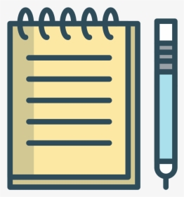 Notepad Icon, HD Png Download, Transparent PNG