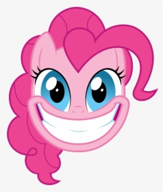 Pinkie Pie Pink Face Facial Expression Nose Cartoon - Pinkie Pie Png Gif, Transparent Png, Transparent PNG