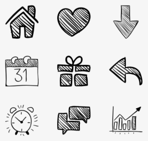 Hand Drawn Icon Png, Transparent Png, Transparent PNG