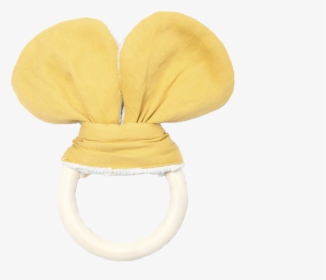 Fabelab Animal Teether With Mustard Bear Ears - Wood, HD Png Download, Transparent PNG