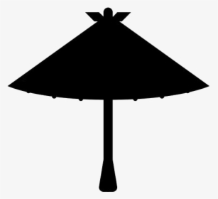 Transparent Japanese Umbrella Silhouette, Japanese - Illustration, HD Png Download, Transparent PNG