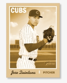 Jose Quintana 2019 Heritage Baseball Base Poster Gold - College Baseball, HD Png Download, Transparent PNG