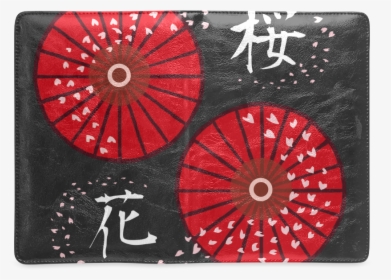 Japanese Umbrella Cherry Blossoms - Placemat, HD Png Download, Transparent PNG