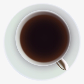 Coffee Cup From Top Svg Clip Arts - Coffee Cup Top View, HD Png Download, Transparent PNG