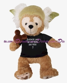 Duffy As Yoda Bear With Chocolate Mickey Ears Icecream - Yoda Bear, HD Png Download, Transparent PNG