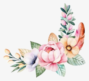 #pngstickers #png #watercolor #illustration #flowers - Flores Png, Transparent Png, Transparent PNG