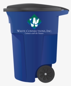 96 Gallon Residential Container - Waste Connections Cart, HD Png Download, Transparent PNG