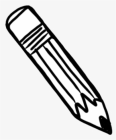 Black And White Png Of Pencil & Transparent Images - Pencil Clipart Black And White, Png Download, Transparent PNG