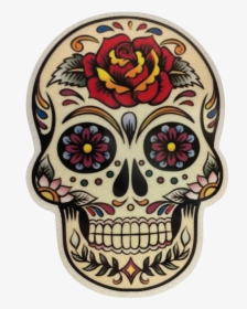 Dia De Los Muertos Skull, HD Png Download, Transparent PNG