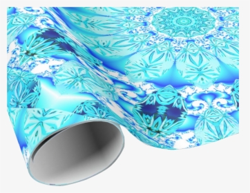 Aqua Lace Mandala, Delicate, Abstract Blue - Fractal Art, HD Png Download, Transparent PNG