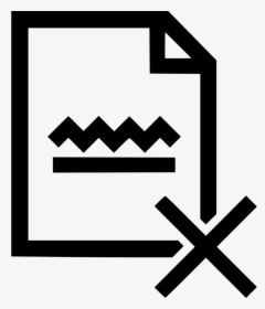 Page Wrong Cancel Paper Edit - Wrong Information Icon Icon, HD Png Download, Transparent PNG