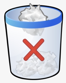 Bin With A Cross, HD Png Download, Transparent PNG