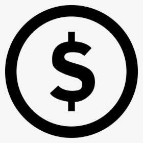 Dollar Sign Png - Phone Icon Black And White, Transparent Png, Transparent PNG