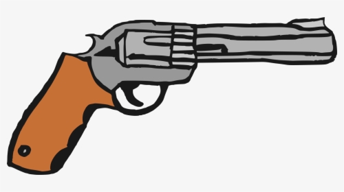 Transparent Pistol Clipart - Comic Gun Png, Png Download, Transparent PNG