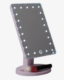 Portable Led Vanity Mirror - Polka Dot, HD Png Download, Transparent PNG