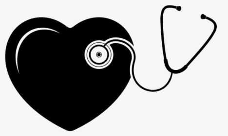 Class Lazyload Lazyload Mirage Cloudzoom Featured Image - Png Download Stethoscope With Heart Clipart Black, Transparent Png, Transparent PNG