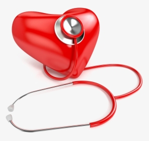 Transparent Stethoscope Love - Red Heart With Stethoscope Images Png, Png Download, Transparent PNG