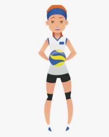 Transparent Volleyball With Flames Clipart - Volleyball, HD Png Download, Transparent PNG