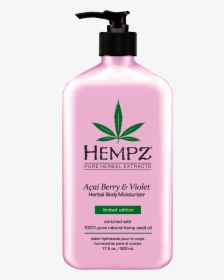 Acai Berry And Violet Moisturizer - Hempz Lotion Age Defying, HD Png Download, Transparent PNG