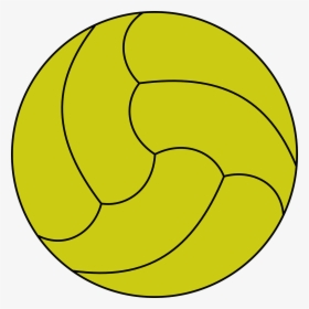 Volleyball Ball Play Free Picture - Balon De Futbol Antiguo Vector, HD Png Download, Transparent PNG