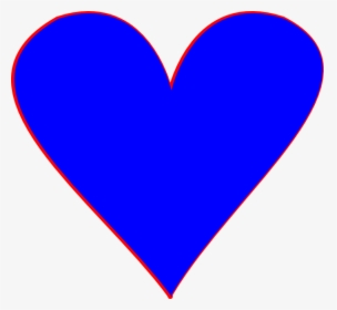Blue Hearts Svg Clip Arts - Dark Blue Heart, HD Png Download, Transparent PNG