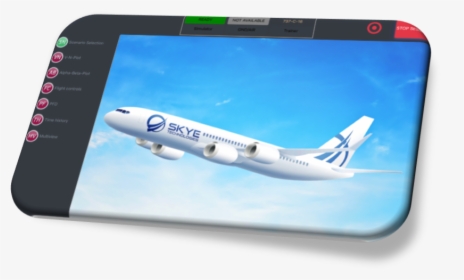 Skye Tablet Splash Screen - Wide-body Aircraft, HD Png Download, Transparent PNG