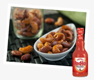 Frank S Redhot Honey Glazed Nuts , Png Download - Franks Red Hot Sauce, Transparent Png, Transparent PNG