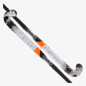 Grays Rogue Ultrabow Silver/black Wooden Hockey Stick - Hockey Stick, HD Png Download, Transparent PNG