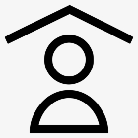 Home Schooling Learning Learn Student Teacher Substitute - Icon Student Home, HD Png Download, Transparent PNG