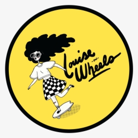 Louise Sticker Black-02, HD Png Download, Transparent PNG